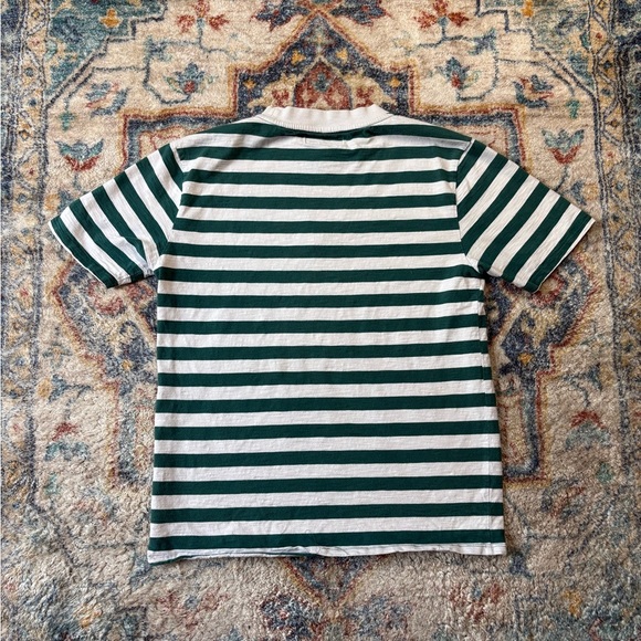 Guess Jeans Spellout Striped T-shirt Size XS - Picture 2 of 5